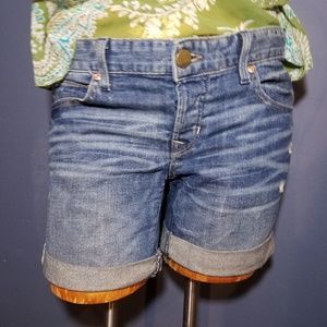 Gap Boyfriend Denim Shorts